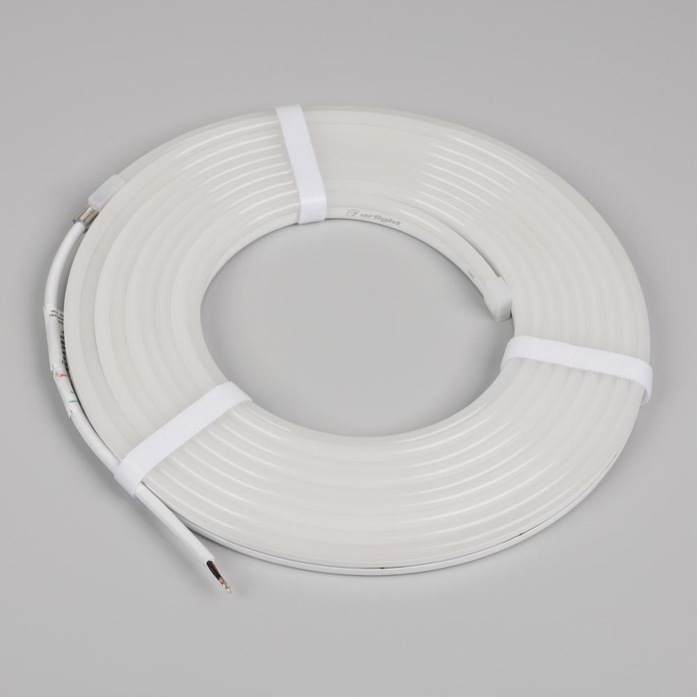Светодиодная герметичная лента Arlight HALO-SIDE-A160-06x13mm 24V White6000 (10 W/m, IP67, 5m, wire x1) 048203