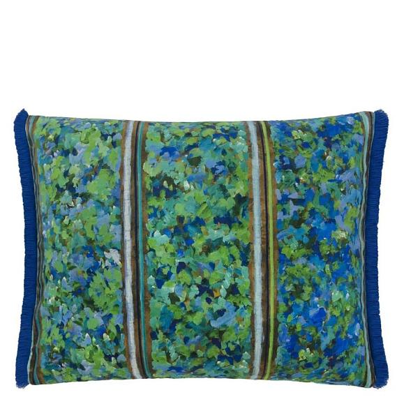 Подушка CCDG1576, Sanzai Velvet, Cobalt, Designers Guild 60 x 45см