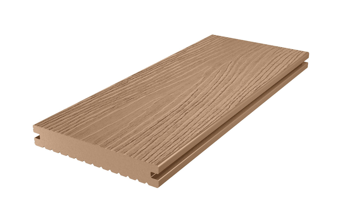 Террасная доска Holzhof Эксперт, полнотелая, ДПК/ПЭ, 150*22