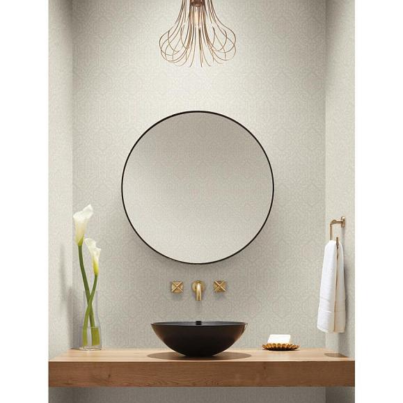 Обои York DM5034 Cathedral Damask Light Taupe
