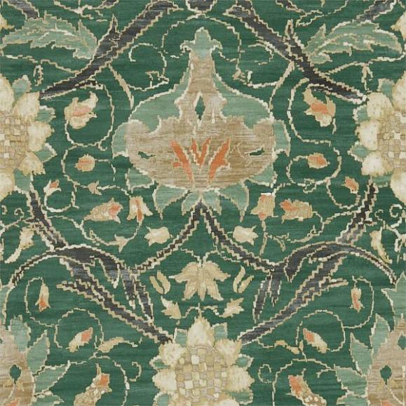 Обои Morris 216862 Montreal Forest/Teal