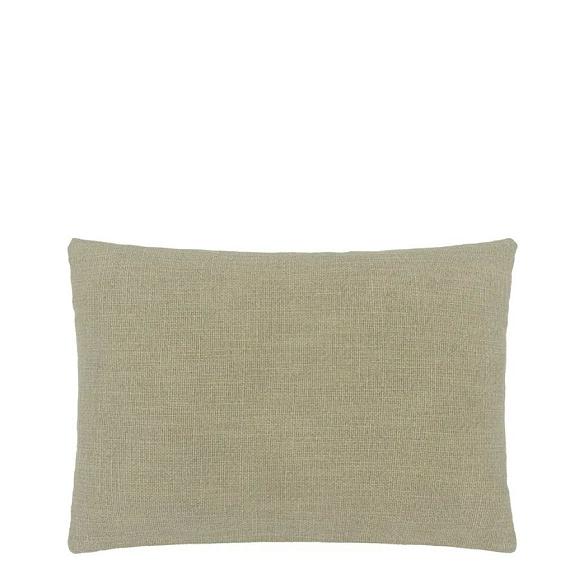 Подушка CCDG1593, Enamel Flower Embroidered Cotton, Celadon, Designers Guild 40 x 30см