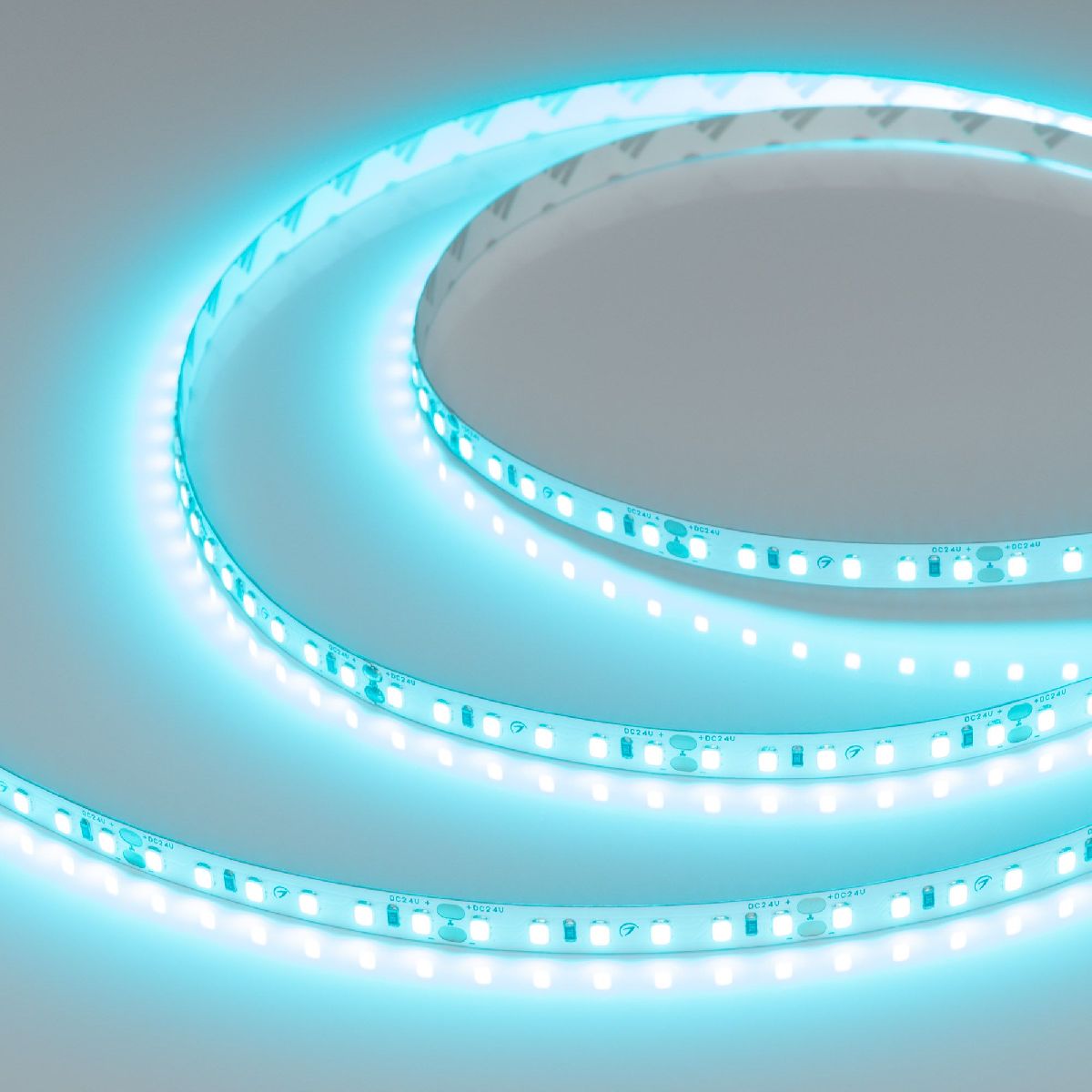 Светодиодная лента Arlight RT-A120-8mm 24V Mint Blue (9.6 W/m, IP20, 5m) 043382(1)