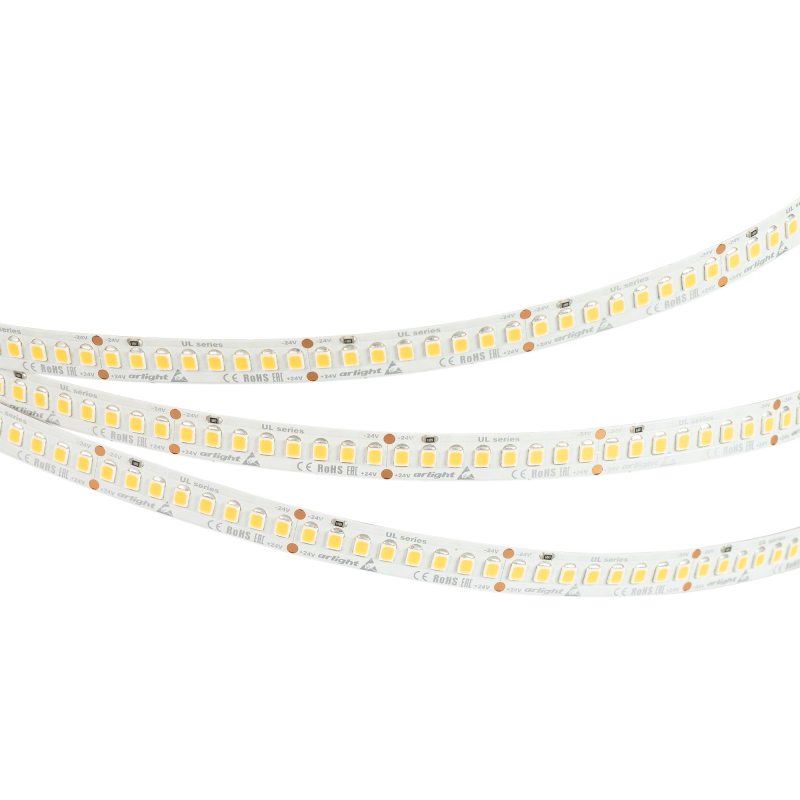 Светодиодная лента Arlight UL-A200-10mm 24V White6000 (20 W/m, IP20, 2835, 5m) 037227