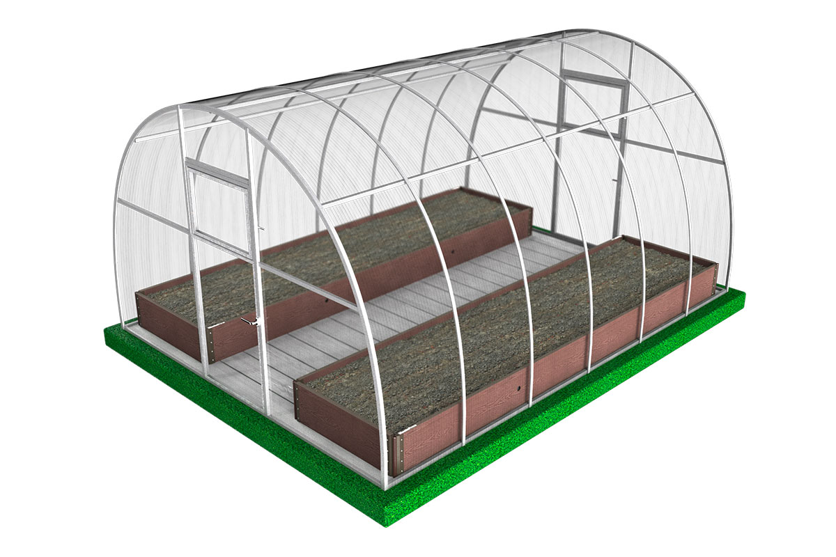 Доска грядочная NauticPrime 300*30*2950мм, серый