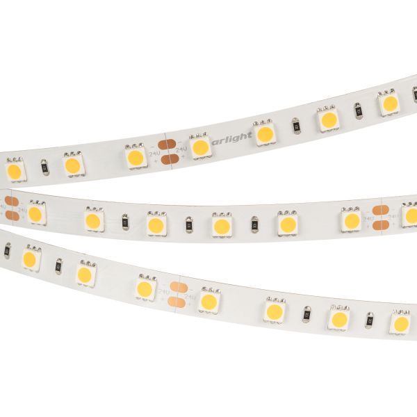 Светодиодная лента Arlight RT-B60-10mm 24V Cool 8K (14.4 W/m, IP20, 5060, 5m) 013757(2)