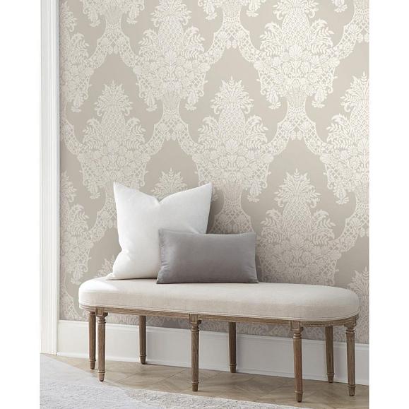 Обои York DM4972 Pineapple Taupe