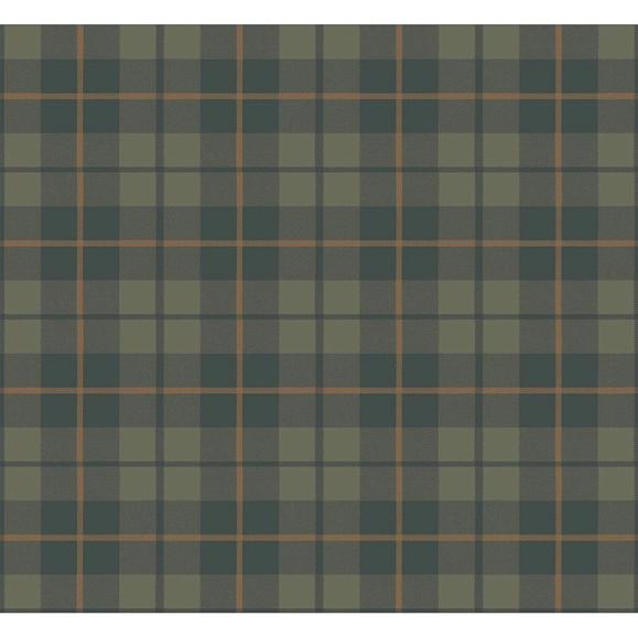 Обои Astratonova ² III-Trt2-04 Tartan2 Foliage green04