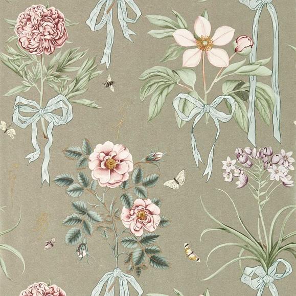 Обои Sanderson 217312 Cupid's Beau Florin/Madder