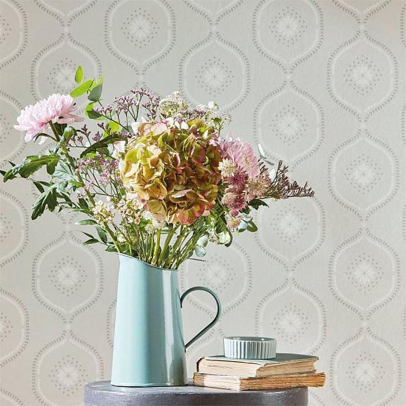 Обои Sanderson 216879 Milcombe Silver