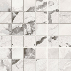 ATLAS CONCORDE RUSSIA FORTE DEI MARMI QUARK / ФОРТЕ ДЕЙ МАРМИ КВАРК Oyster White Mosaic Лаппатированная