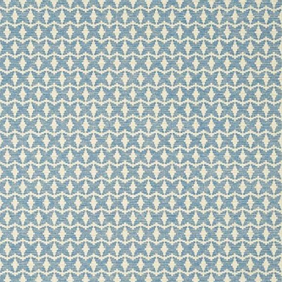 Обои Thibaut T10912 Zion Blue and White