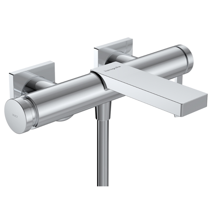 Hansgrohe Tecturis E Смеситель для ванны, настенный, цвет: хром