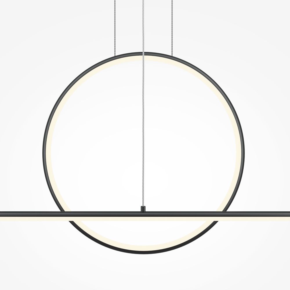 Подвесная люстра Maytoni Halo MOD247PL-L49BK
