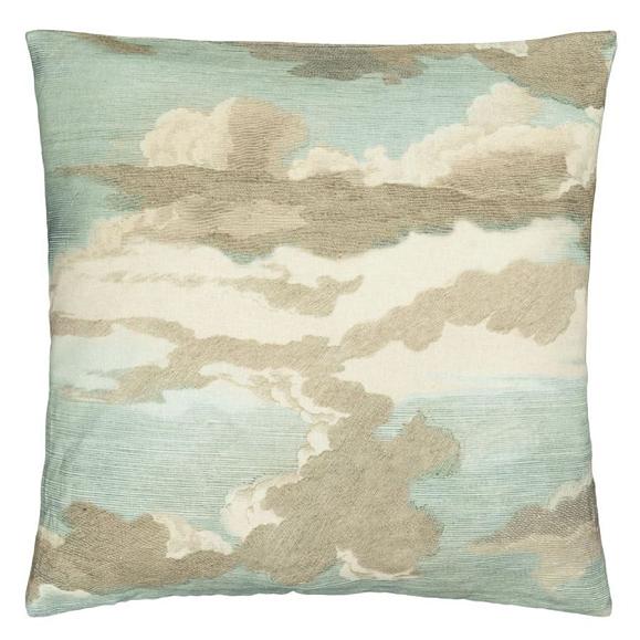 Подушка CCJD5008, Dragonfly over Clouds, Sky Blue, John Derian 50 x 50см
