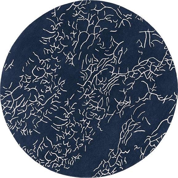 Ковер Toulemonde Bochart Nature Bleu (230x230)