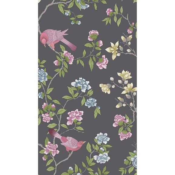 Обои Little Greene 0267ADARQUE Aderyn Arquerite Dark