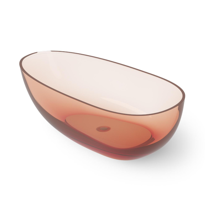 Dea Design Modern Ванна 180х90х57см., отдельностоящая, цвет: brown copper