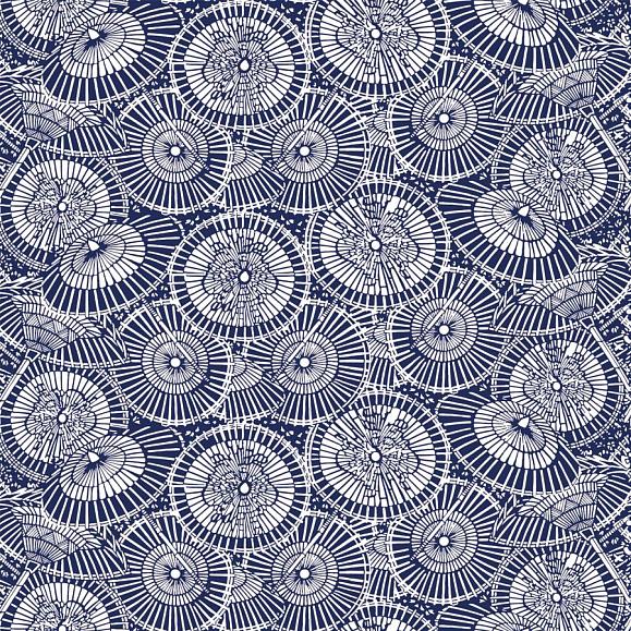 Обои Gaston y Daniela GDW5436-004 Sombrillas Navy