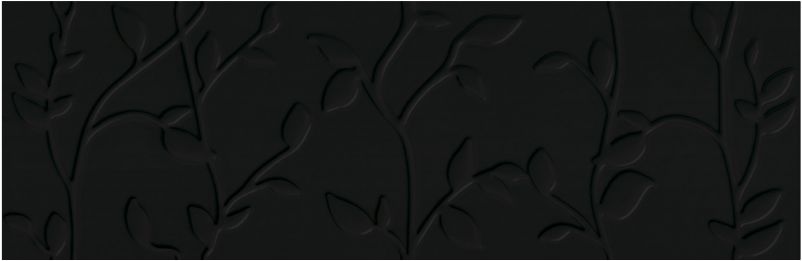 Плитка Winter Vine рельеф черный 29x89  O-WIN-WTA232