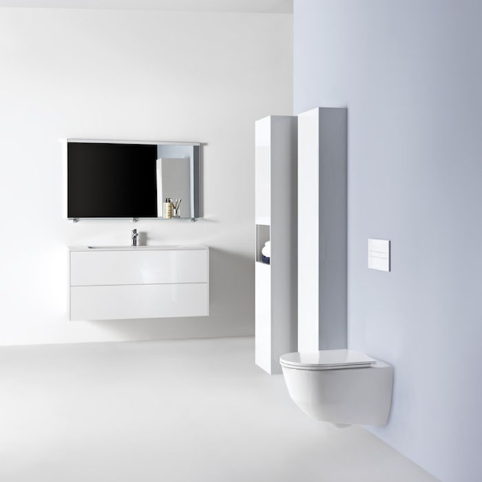 Laufen Pro Унитаз подвесной, безободковый, 53х36х34см., покрытие LCC, цвет: белый