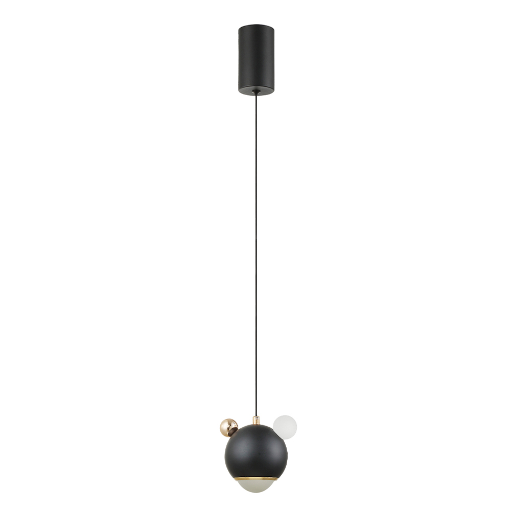 Подвесной светильник Crystal Lux AMIGO SP LED BLACK