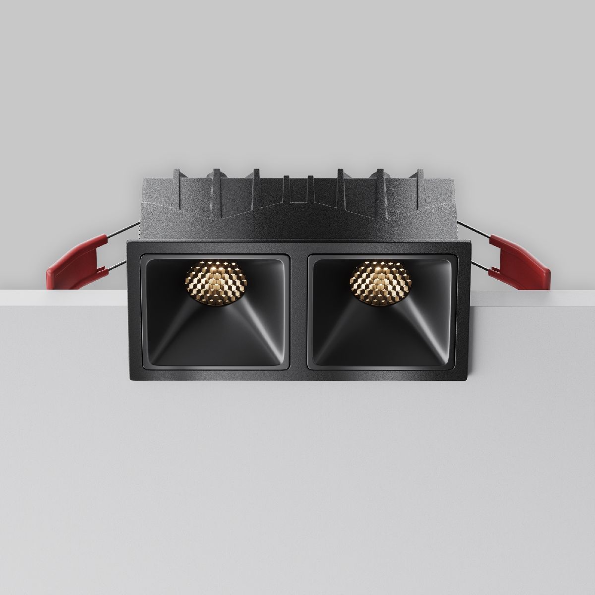 Встраиваемый светильник Maytoni Alfa Led Downlight DL043-02-10W3K-SQ-B-1