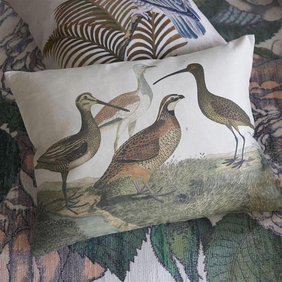 Подушка CCJD5060, Birds of a Feather, Parchment, John Derian 60 х 45см