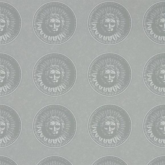 Обои Zoffany 312976 Medallion Silver/Perfect White