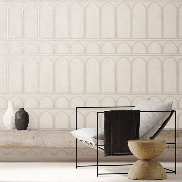 Обои York MN1831 Arches Beige/Pearl