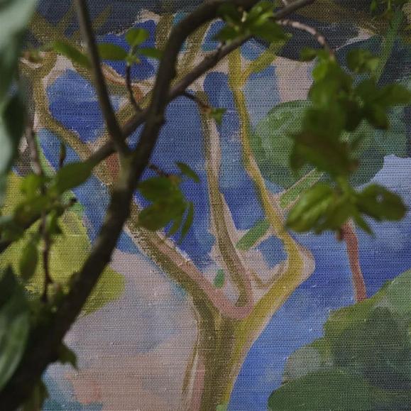 Панно Designers Guild PDG1207/01 Matsu Grasscloth Cobalt