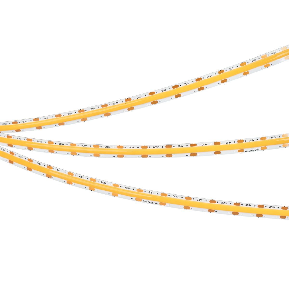 Светодиодная лента Arlight COB-X360-8mm 5V Day4000 (5 W/m, IP20, 5m) 039737(1)