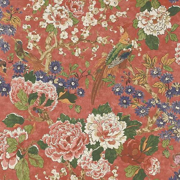 Обои Colefax and Fowler W7003-04 Jardine Red