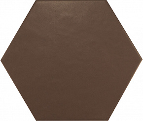 HEXATILE MARRON MATE 20548
