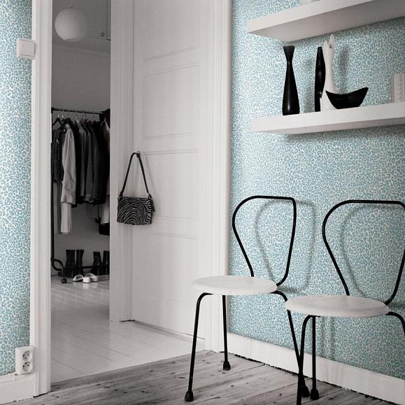 Обои York TC2685 Leopard King Blue