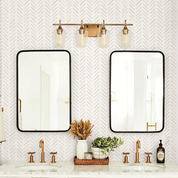 Обои York CV4456 Painted Herringbone Sand