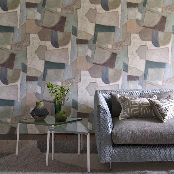 Панно Designers Guild PDG1201/01 Clay Collage Ecru