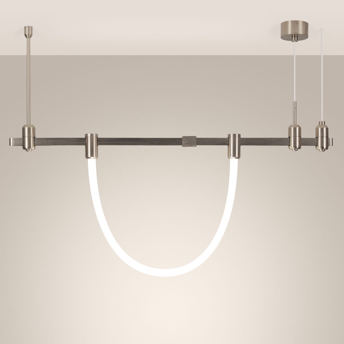 Трековый светильник Arlight ART-APRIORI-TUBE-ELASTIC-R38-L3000-36W Day4000 (Титан, 360 deg, 48V) (IP20 Металл) 049267(1)