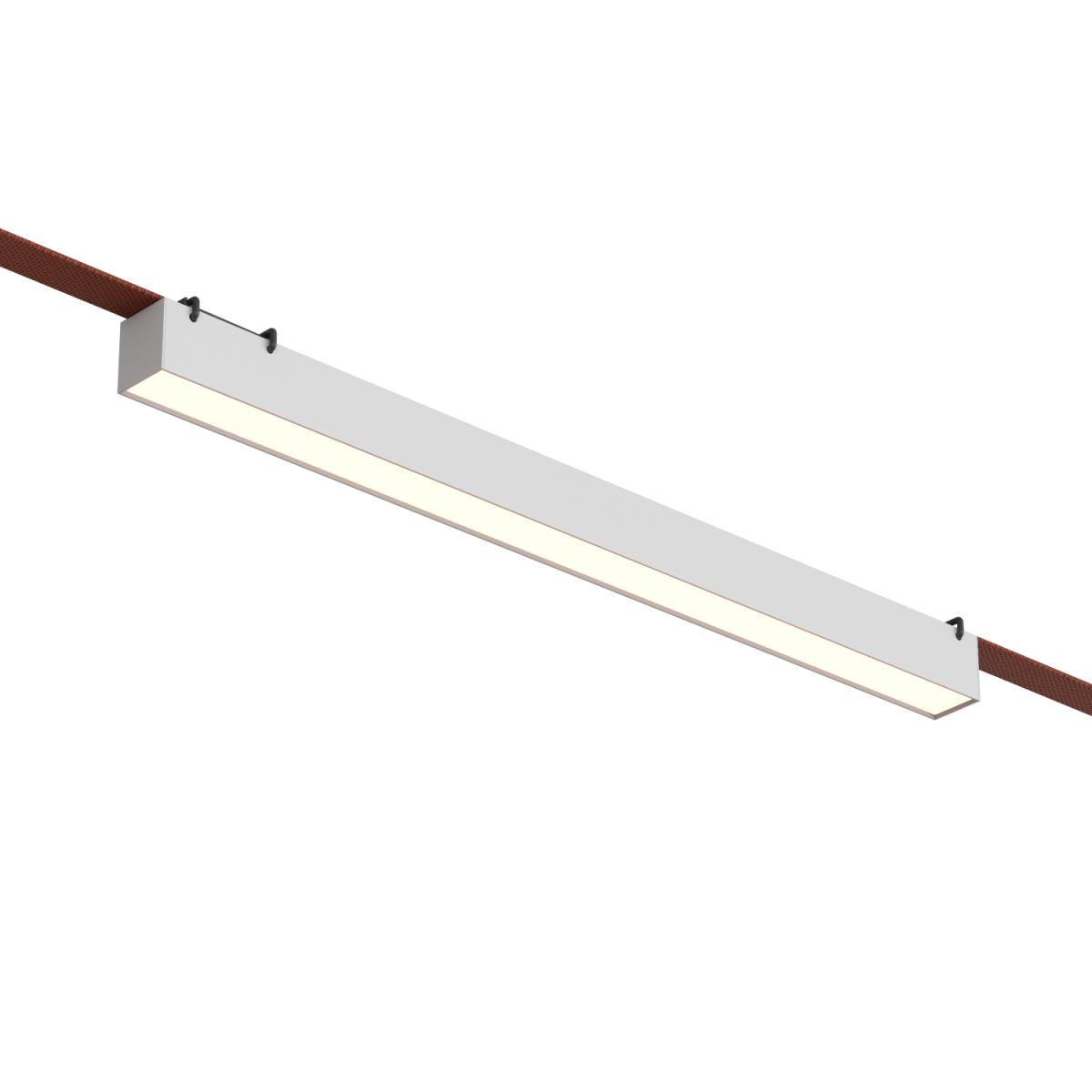 Трековый однофазный светильник Denkirs Belty linear DK5576-WH