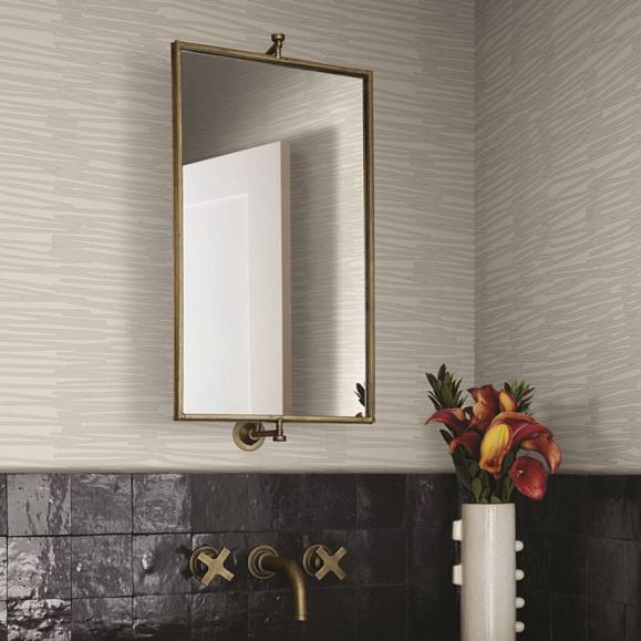 Обои York AG2092 Nikki Chu Water Reed Thatch Dove/Silver