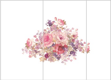 Панно Loymina V9 002/1 B-4 French bouquet