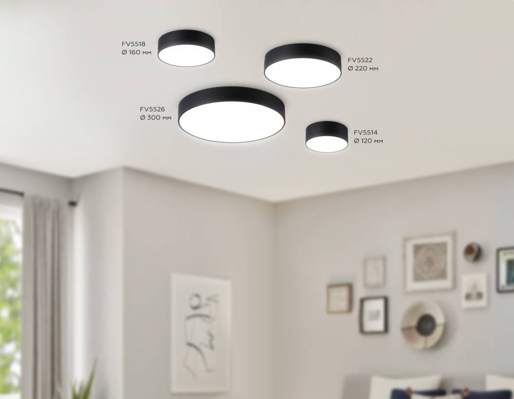 Потолочный светильник Ambrella Light Orbital Air Alum FV5522