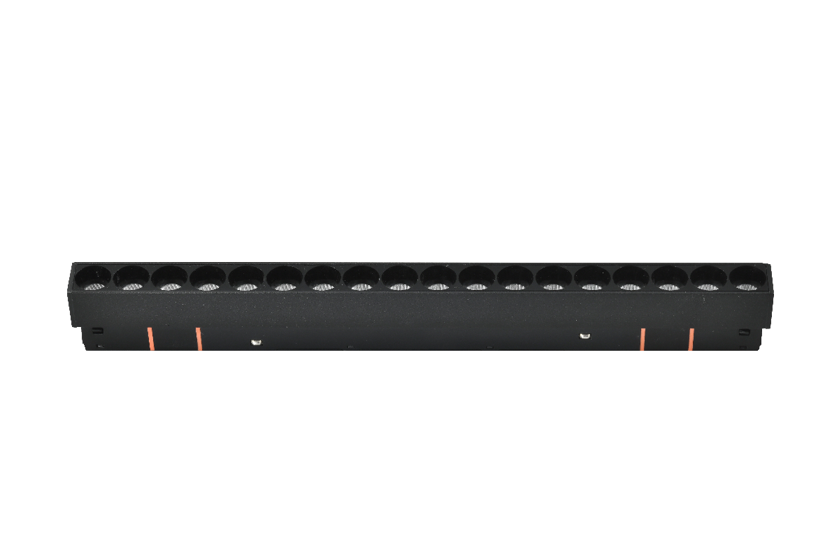 Трековый магнитный светильник iLedex Vision 4822-002-L350-18W-38DG-3000K-BK