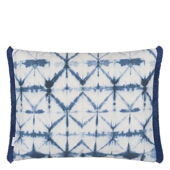 Подушка CCDG1552, Pompano Outdoor, Indigo, Designers Guild 60 x 45см