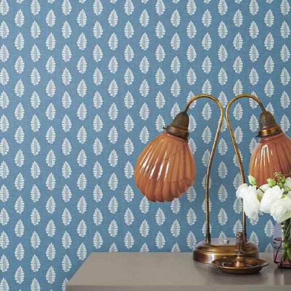 Обои York GR5963 Leaf Pendant Blue