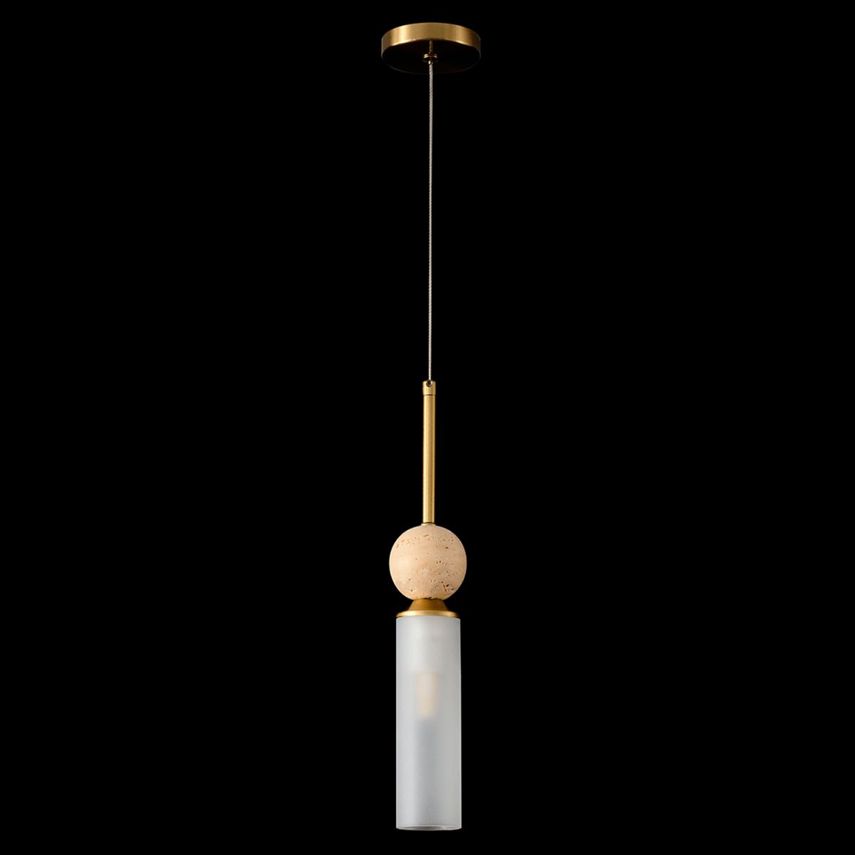 Подвесной светильник Crystal Lux SIMPLY SP1 BRASS
