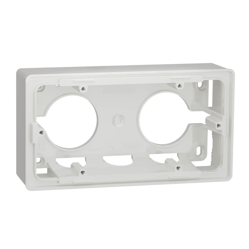 Коробка двухмодульная для открытой установки Schneider Electric Unica New NU800418
