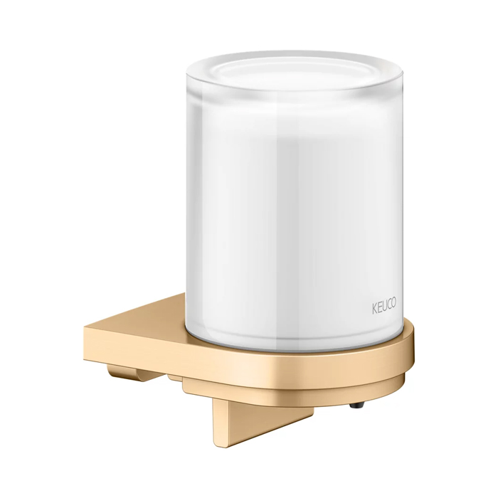 Keuco Collection Moll Дозатор для жидкого мыла, подвесной, цвет: brushed brass