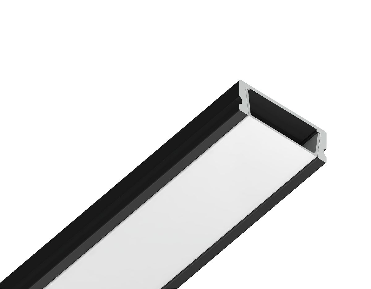 Алюминиевый накладной профиль Ambrella Light Alum Profile GP1700BK