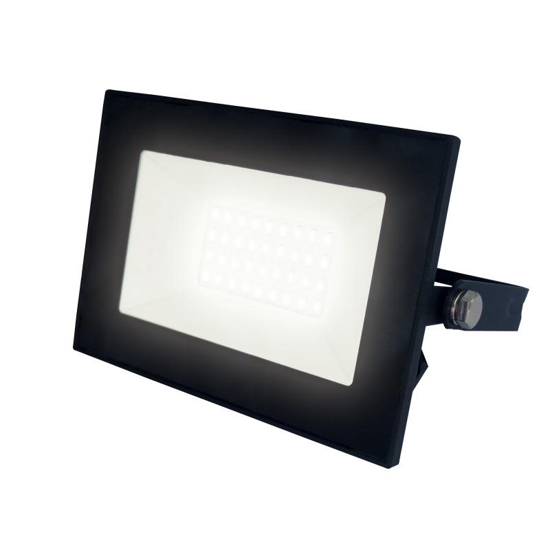 Прожектор Uniel ULF-F21-30W/3000K IP65 200-250В BLACK UL-00007732
